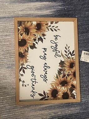 SUNFLOWER WALL ART HOME DECOR